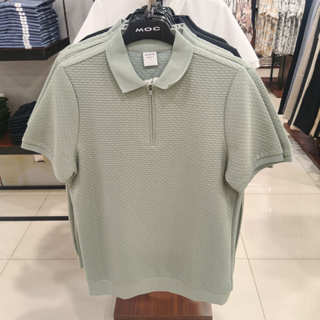 MOC KAOS POLO SHIRT RESLETING POLOS PRIA ORIGINAL