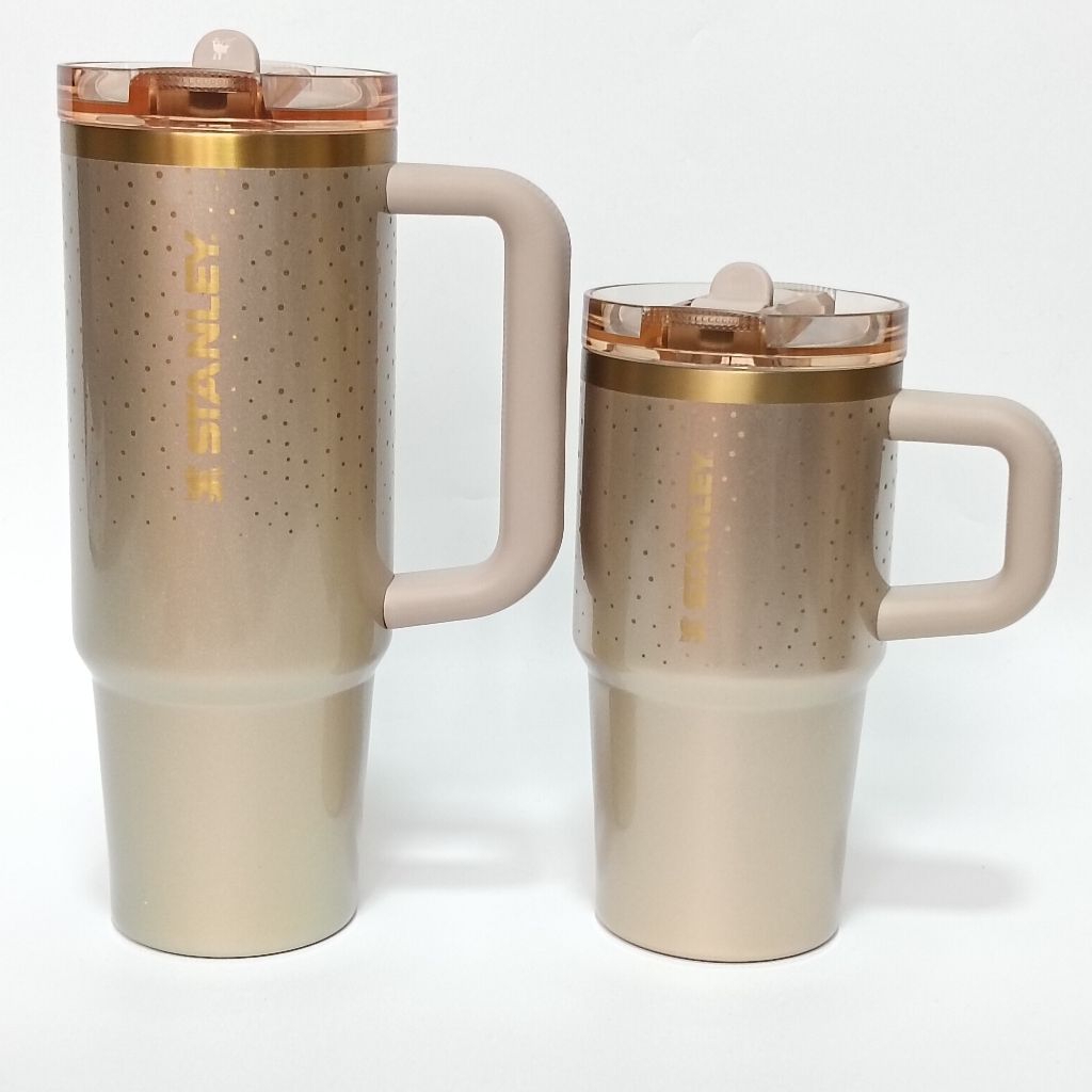 Stanley Quencher Protour Tumbler Prosesco Shimmer/ Gold 
