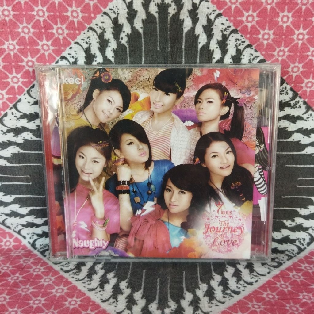 CD 7Icons - The journey of love - Segel