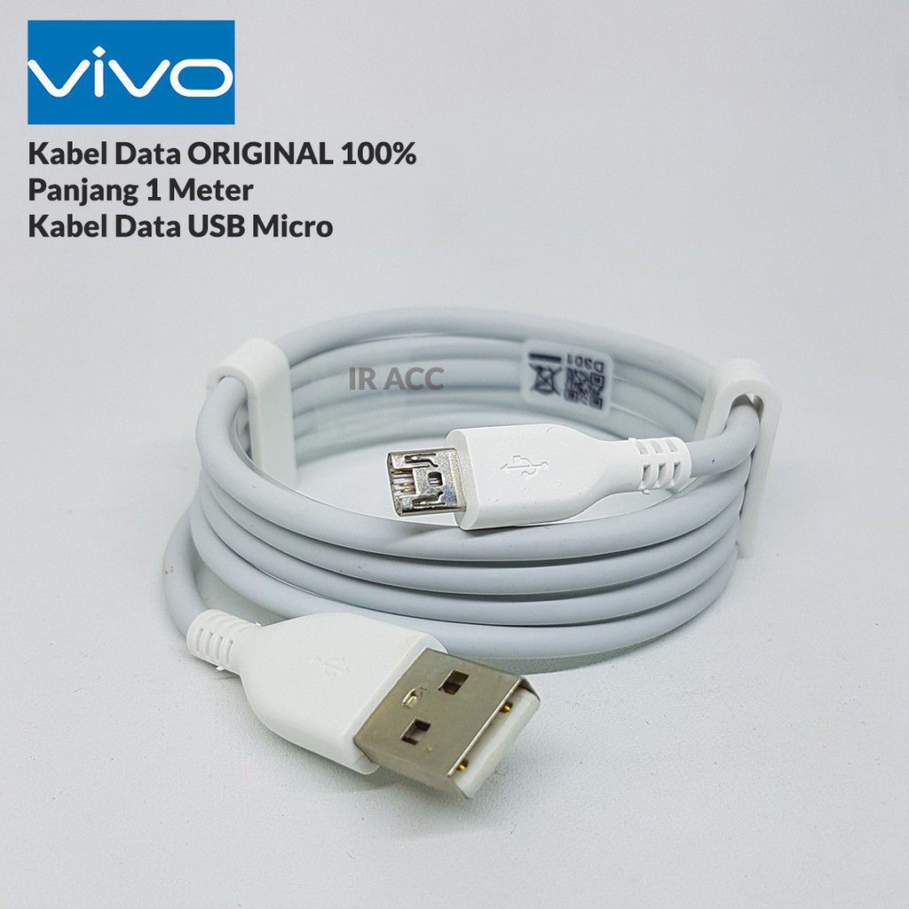 KABEL data micro USB Vivo Y15 VIVO Y91 Y16K VIVO Y01 Y02 Travel charger original