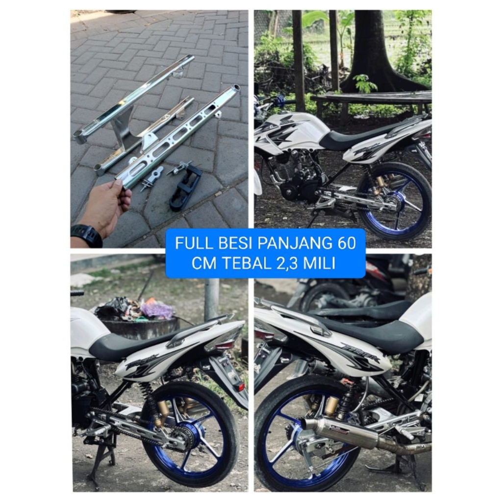 ARM W175 PNP TIGER AREM W175 PNP TIGER CROM POOLSET LENGKAP