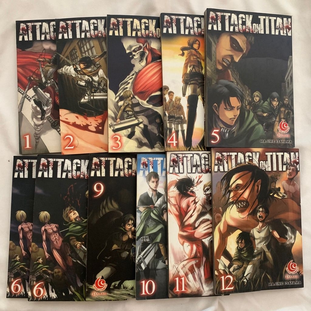 Komik Attack ON Titan Vol.1-34 Bahasa Indonesia