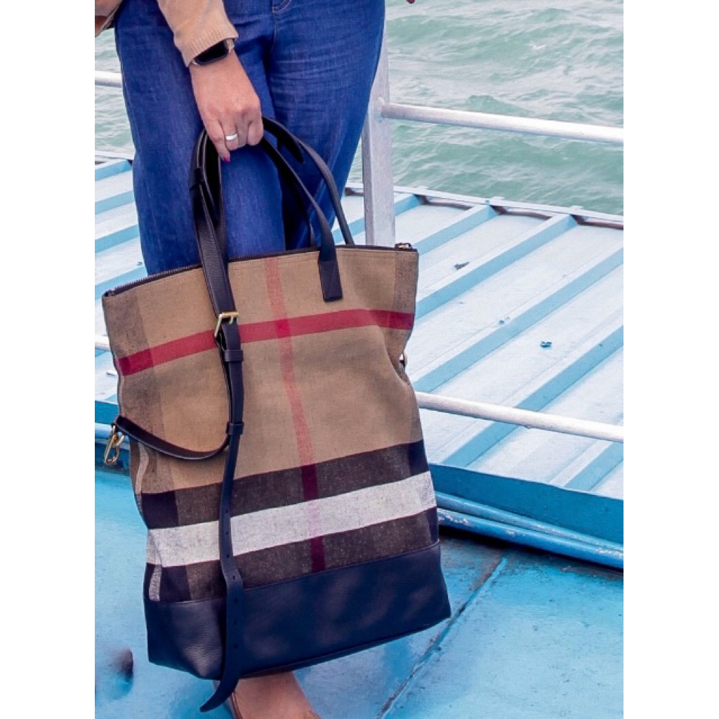 Burberry Tote Bag Canvas Original