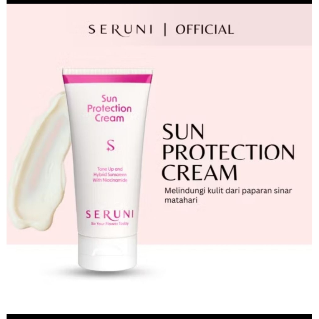 Seruni Sun Protection Tone up and hybrid Sunscreen spf30