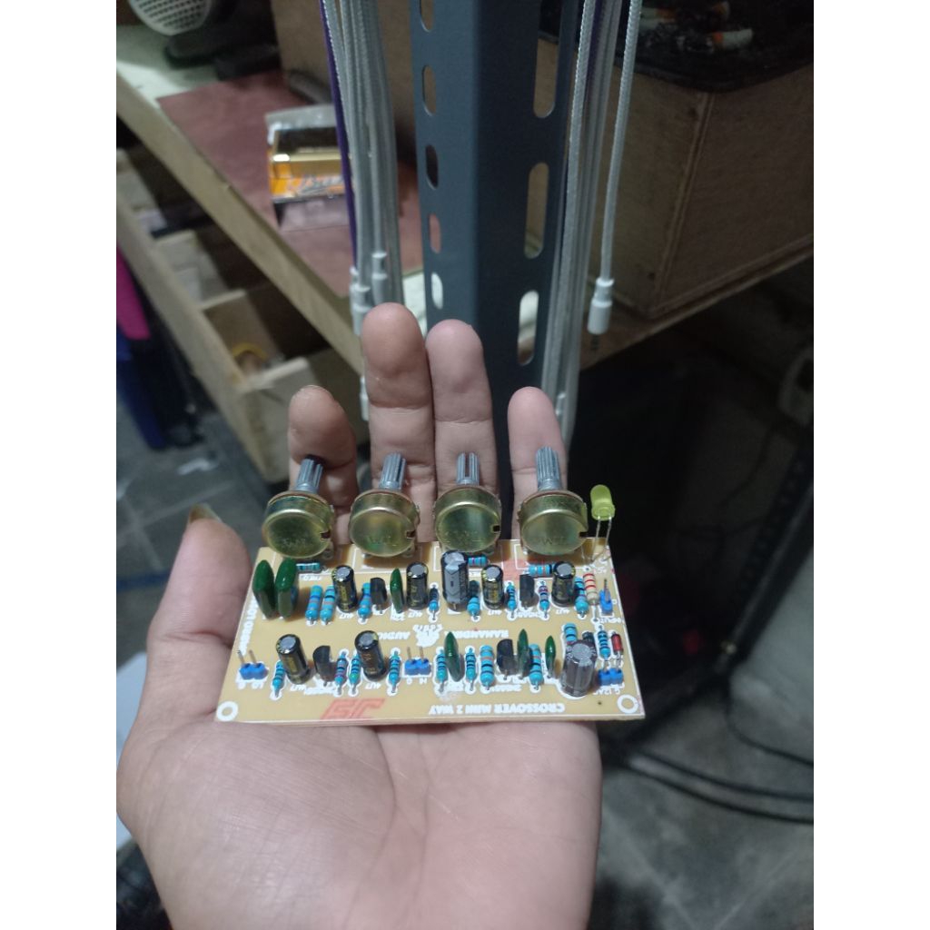 kit crossover aktif 2 way