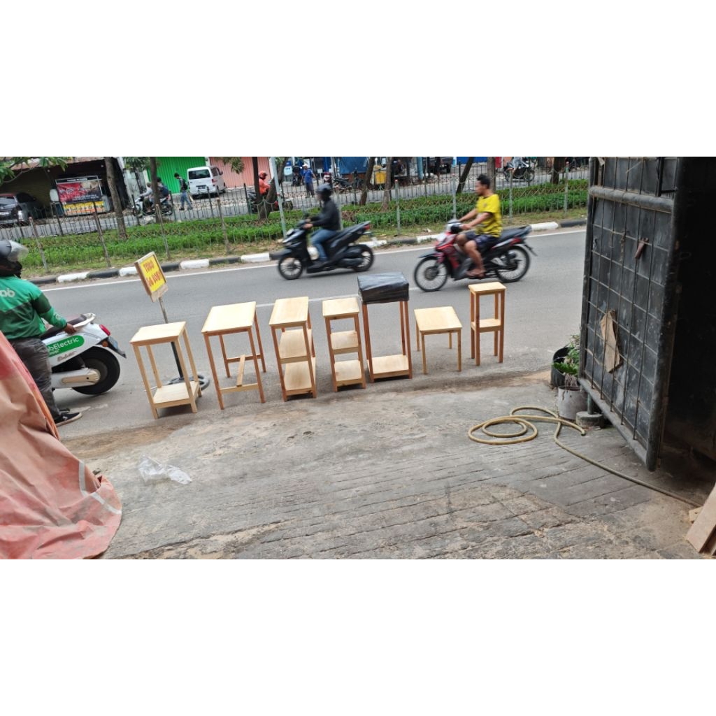 meja makan 120*45*75 bahan jati Belanda