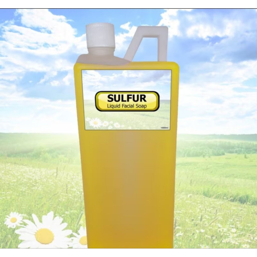 Sabun cair sulfur literan sabun belerang UK 1 liter