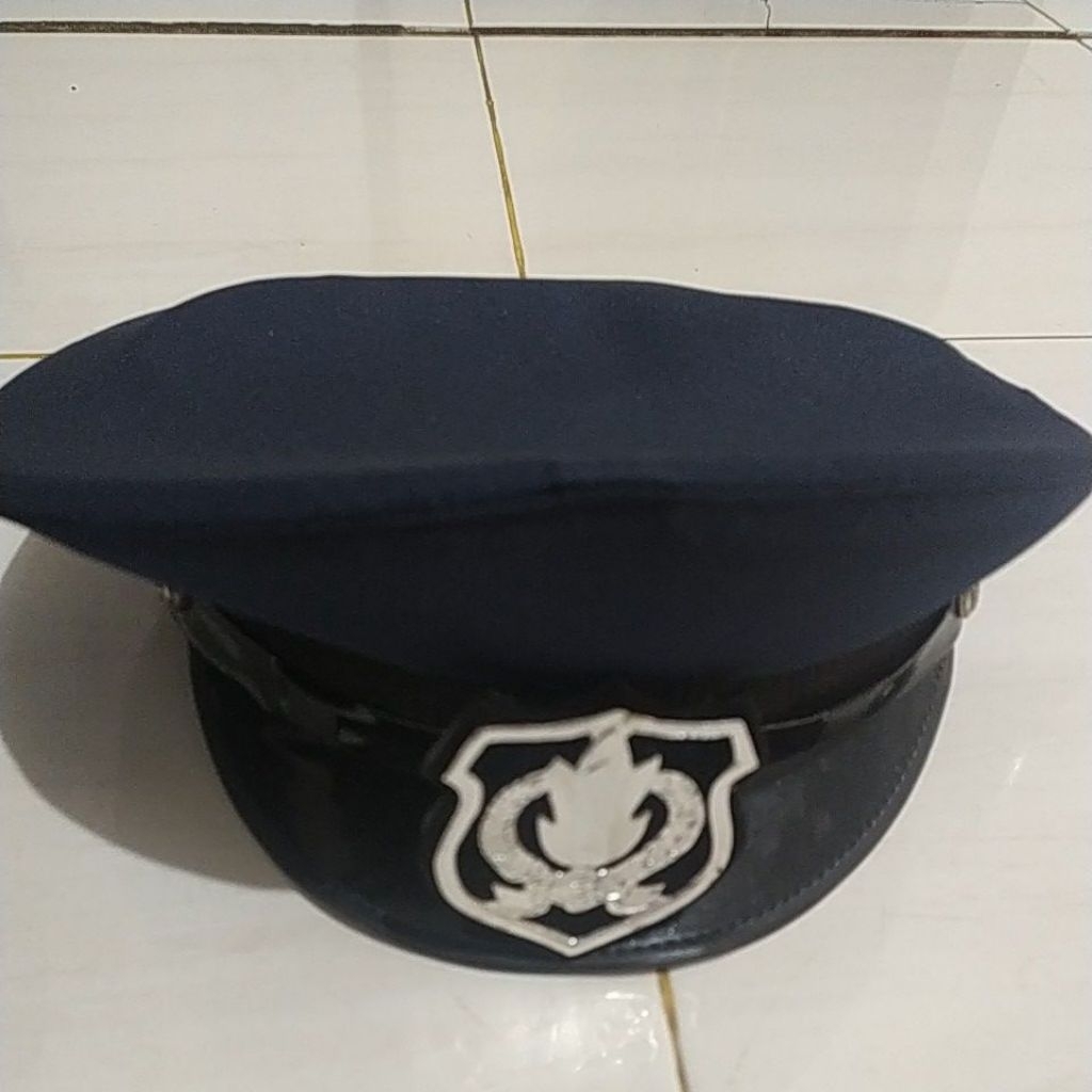 Topi Pet Security Emblem Topi Pet Satpam
