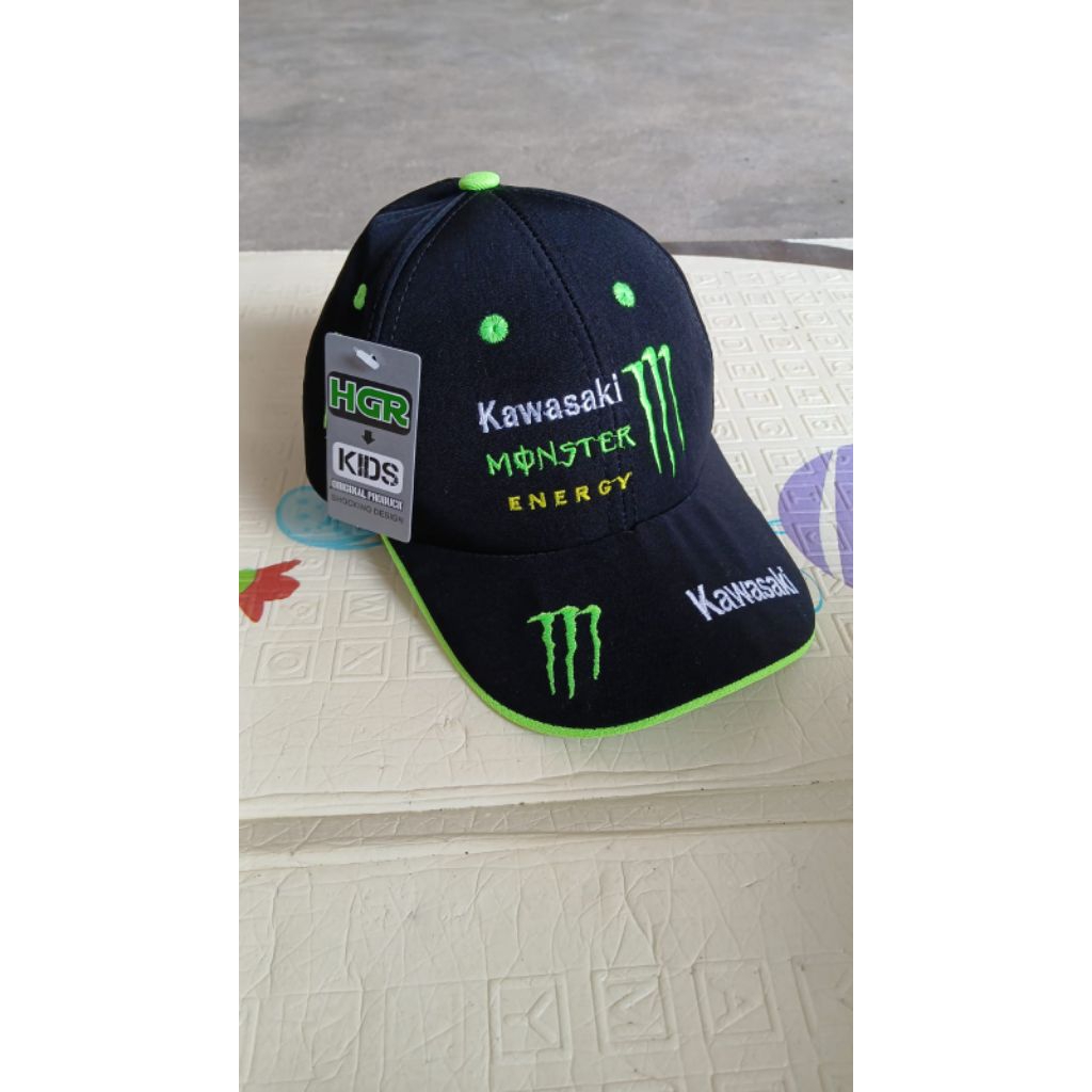 Topi anak racing motogp monster