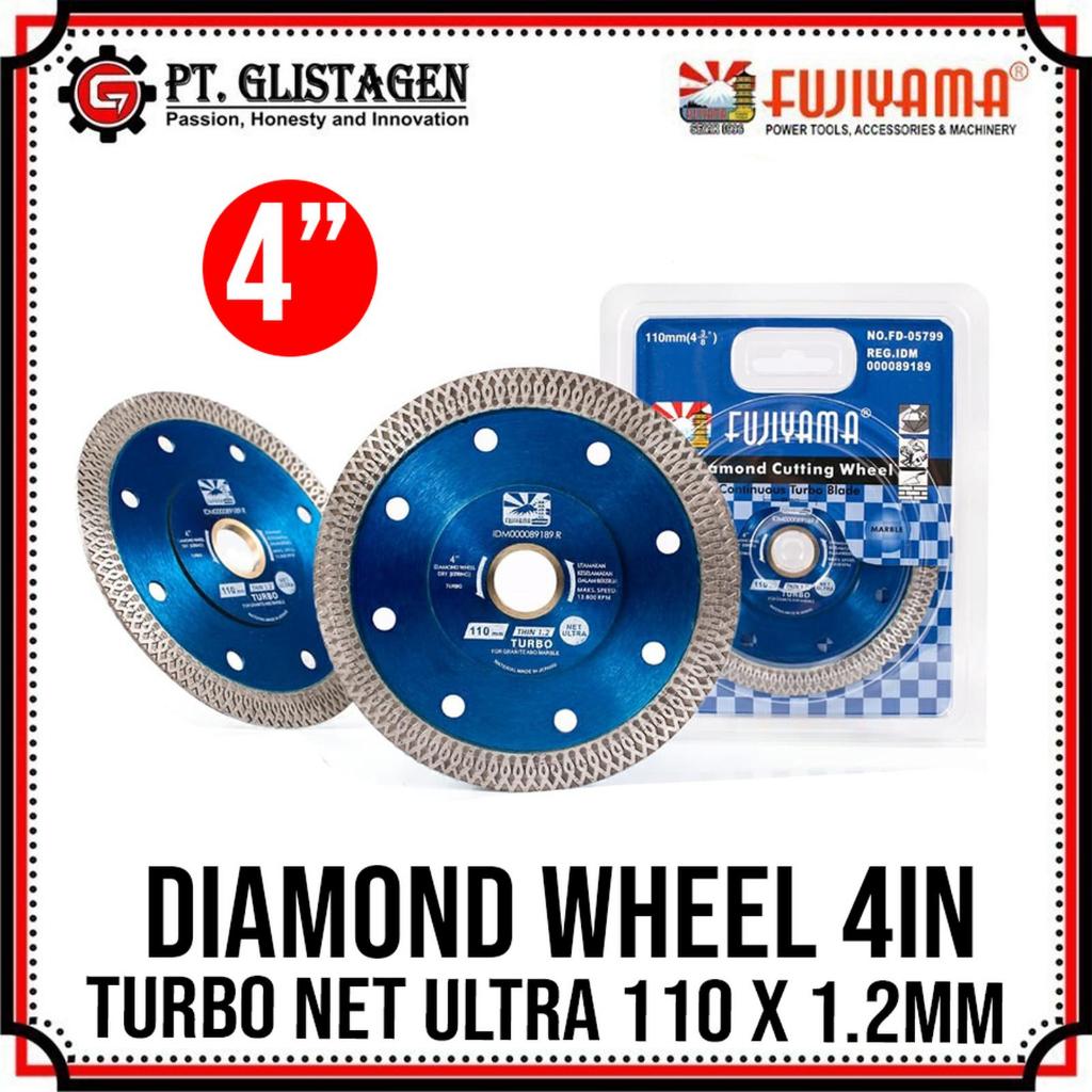 Fujiyama Mata Gerinda Diamond Wheel Cutting Mata Potong Keramik Granit Marmer