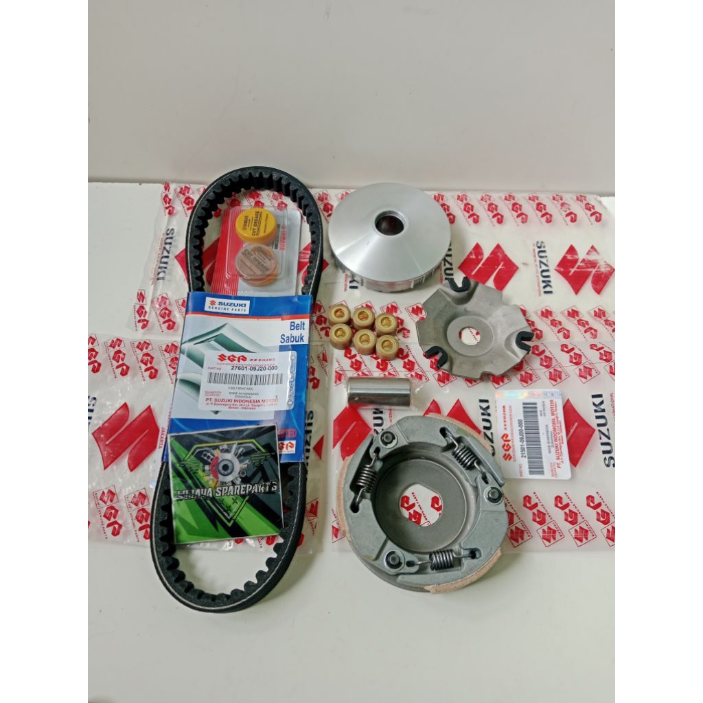 PAKET KAMPAS GANDA ASSY HEMAT SUZUKI NEX KARBU NEX LAMA