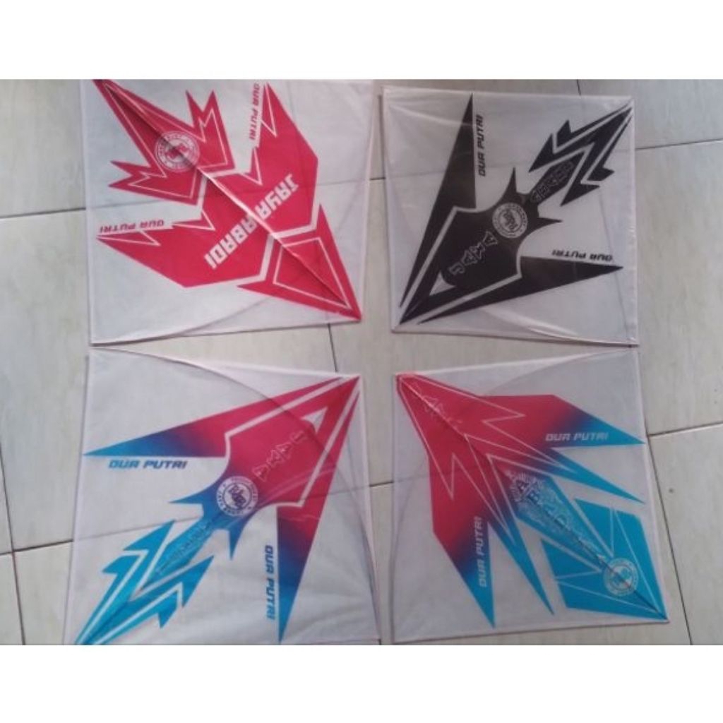 layangan sukhoi standar 1 pack isi 100 pcs