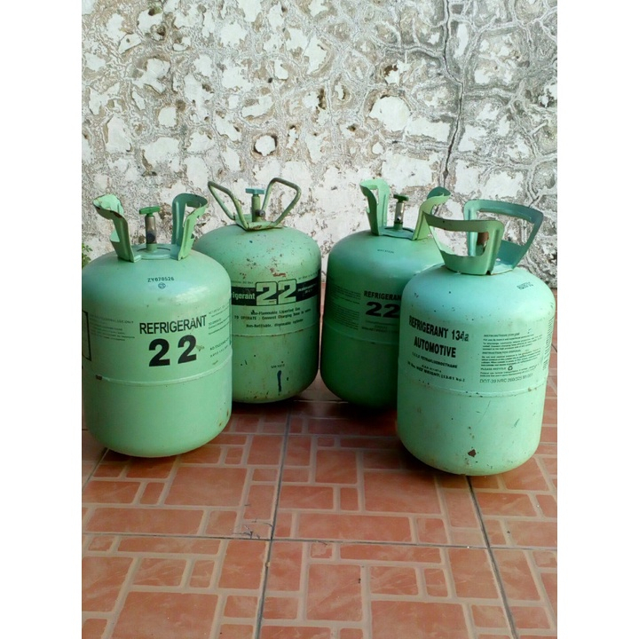 tabung kosong bekas freon