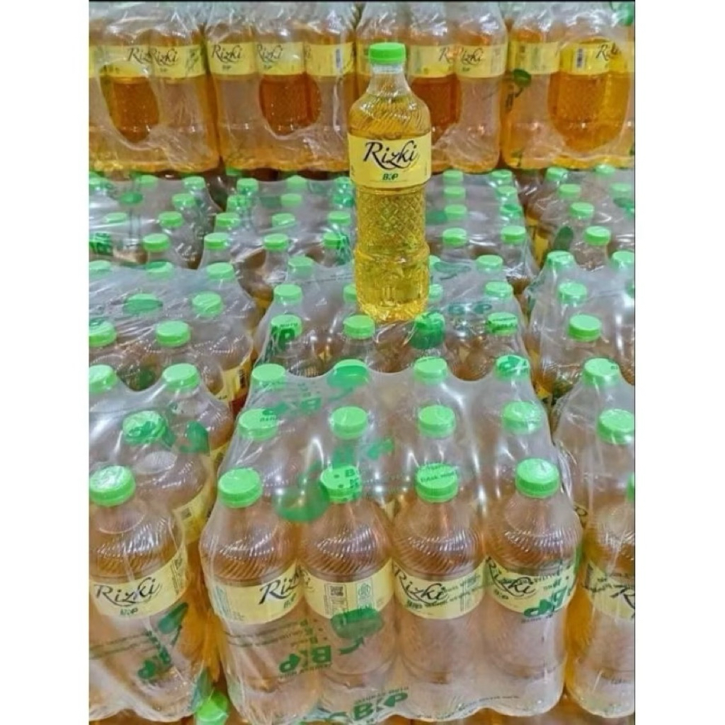 MINYAK RIZKI 800ML 1 KRAT 12 BOTOL MINYAK PREMIUM RIZKI
