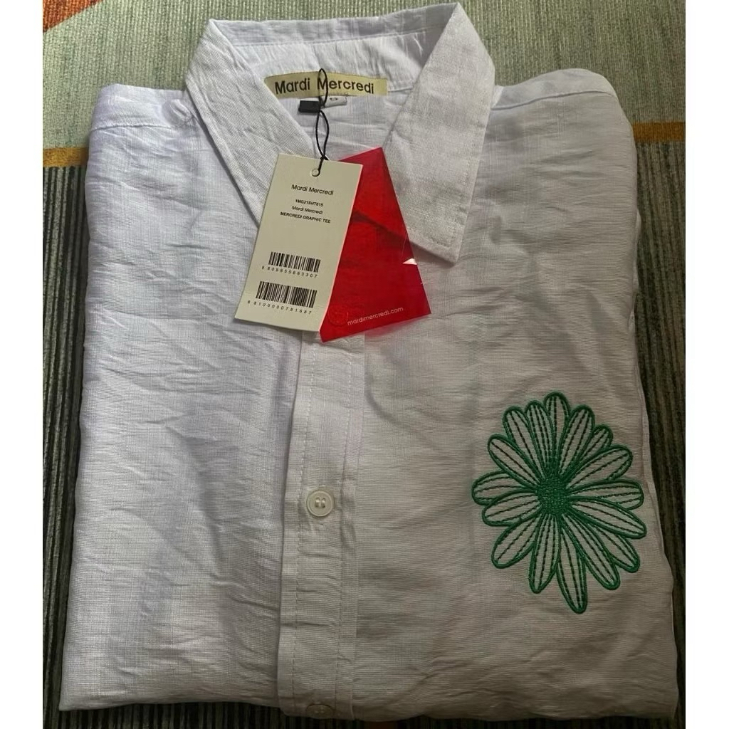 kemeja mardi mercredi long sleeve