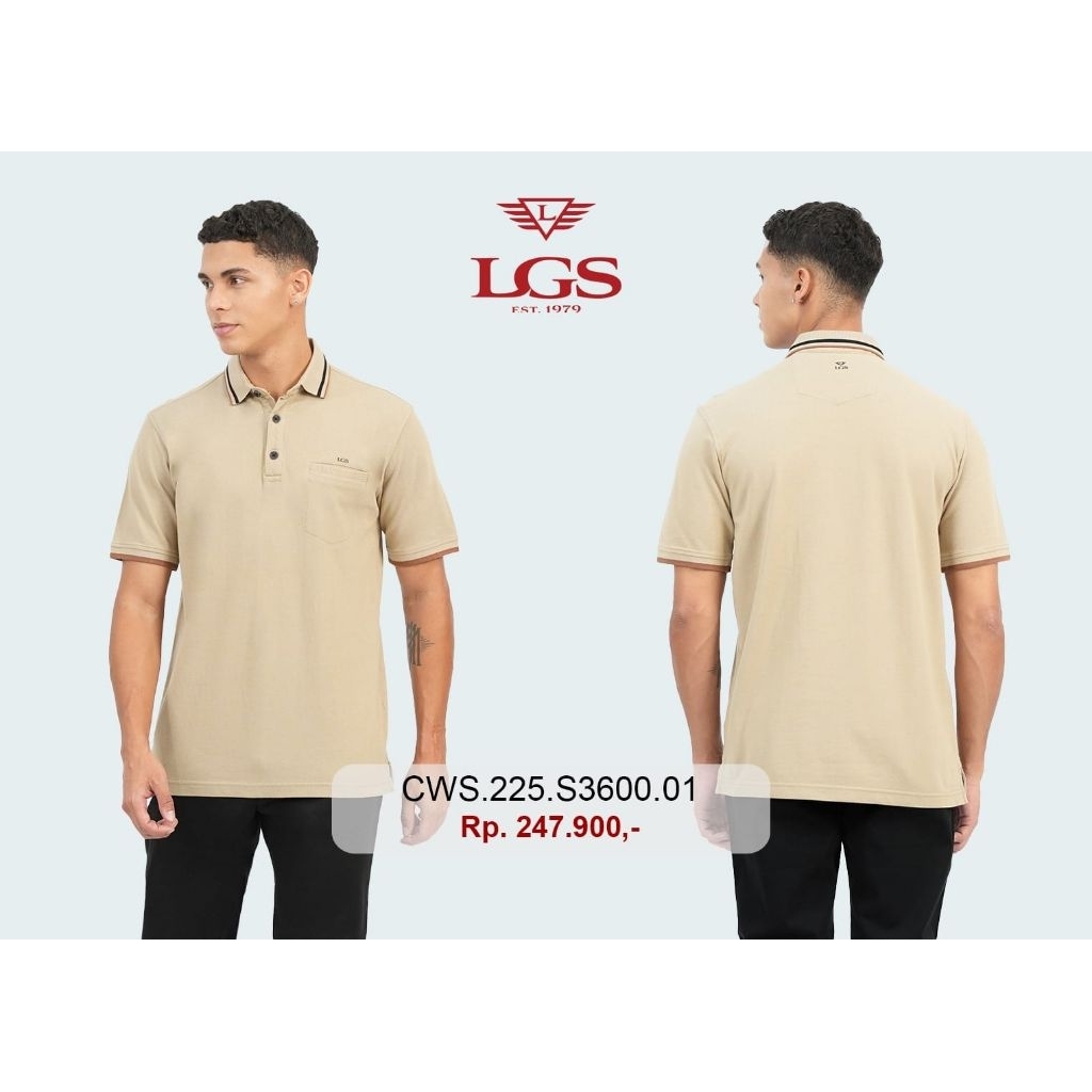 (NEW) Kaos Krah Pria LGS ORIGINAL REGULAR FIT