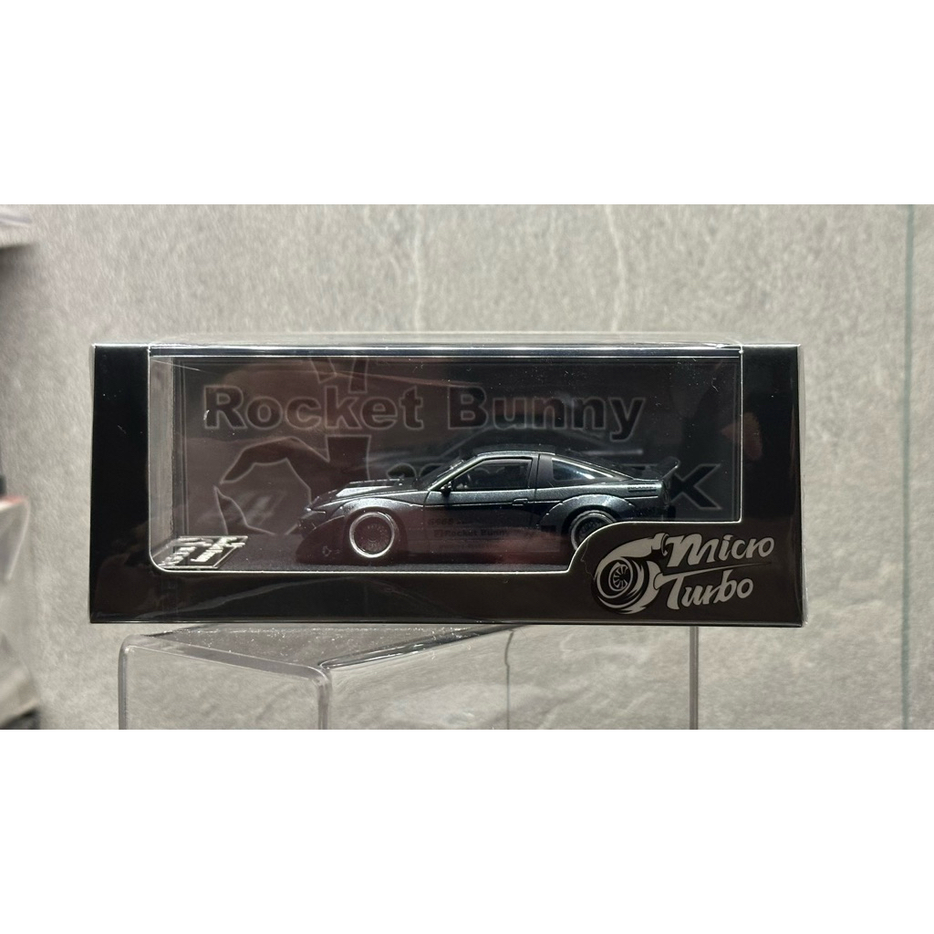 Micro Turbo 180SX Rocket Bunny Matte Grey