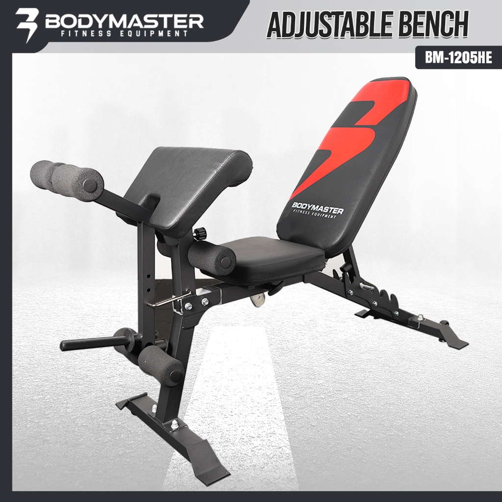 BODYMASTER Adjustable Bench BM-1205HE - Bangku Kursi Sit up Gym Fitnes