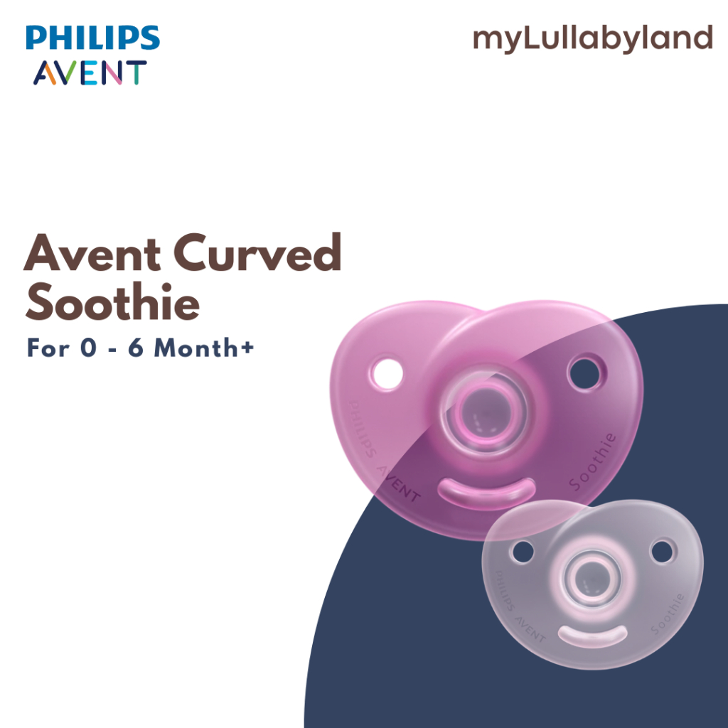 Philips Avent Empeng Soother Heart Soothie 0-6 bulan | Empeng newborn | Empeng bulat