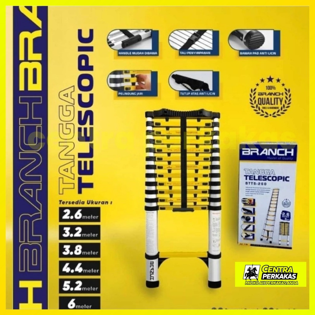 BRANCH TANGGA TELESCOPIC/TELESCOPIC LADDER/TANGGA LIPAT TELESKOPIK