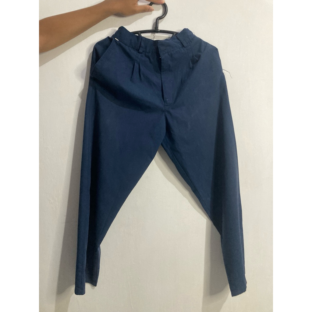 Preloved celana seragam biru SMP