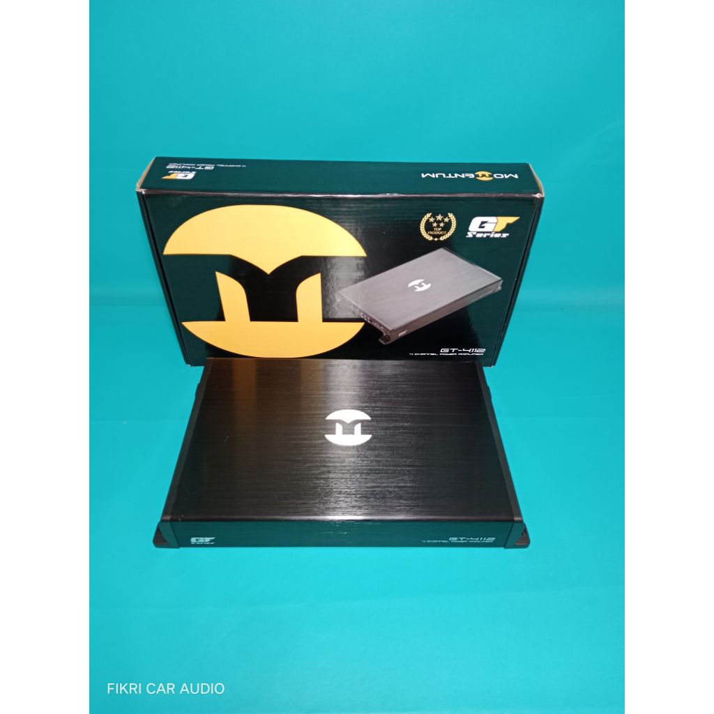 Power MOMENTUM seri GT-4112 4 Channel Power Mobil Audio Mobil