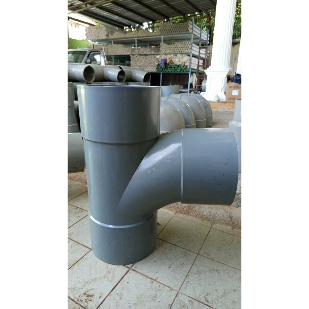 Tee Way PVC 10" AW CM / Large Radius Tee PVC 10 inch AW CM / TY 90 PVC 10 inch AW CM/ Tee Y 90 PVC 1