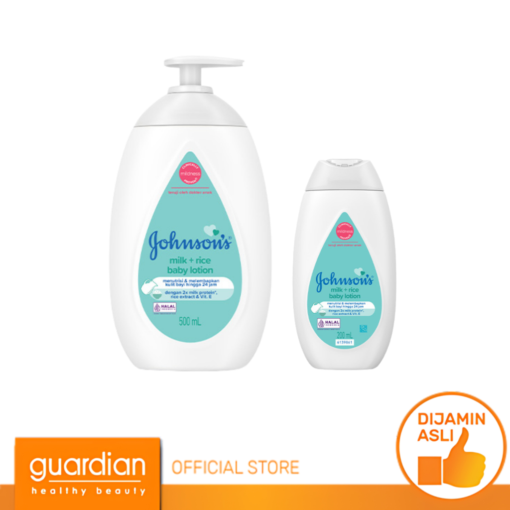 Johnson's Milk + Rice Baby Lotion