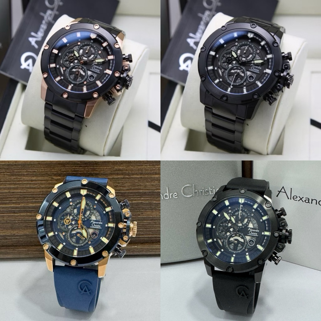 Jam Tangan Pria Alexandre Christie AC 6564 AC6564 AC6564MC (ORIGINAL)