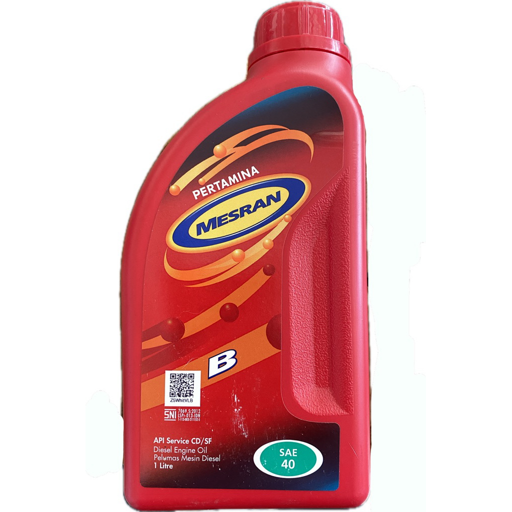 Oli Mesran B Diesel 1 Liter SAE 40