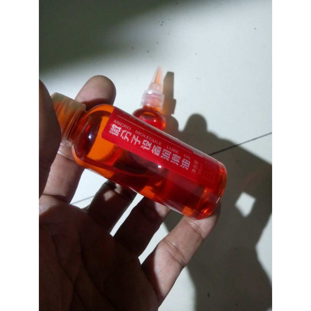 micro moulekul oil .untuk diecast .tamiya.rell pancing