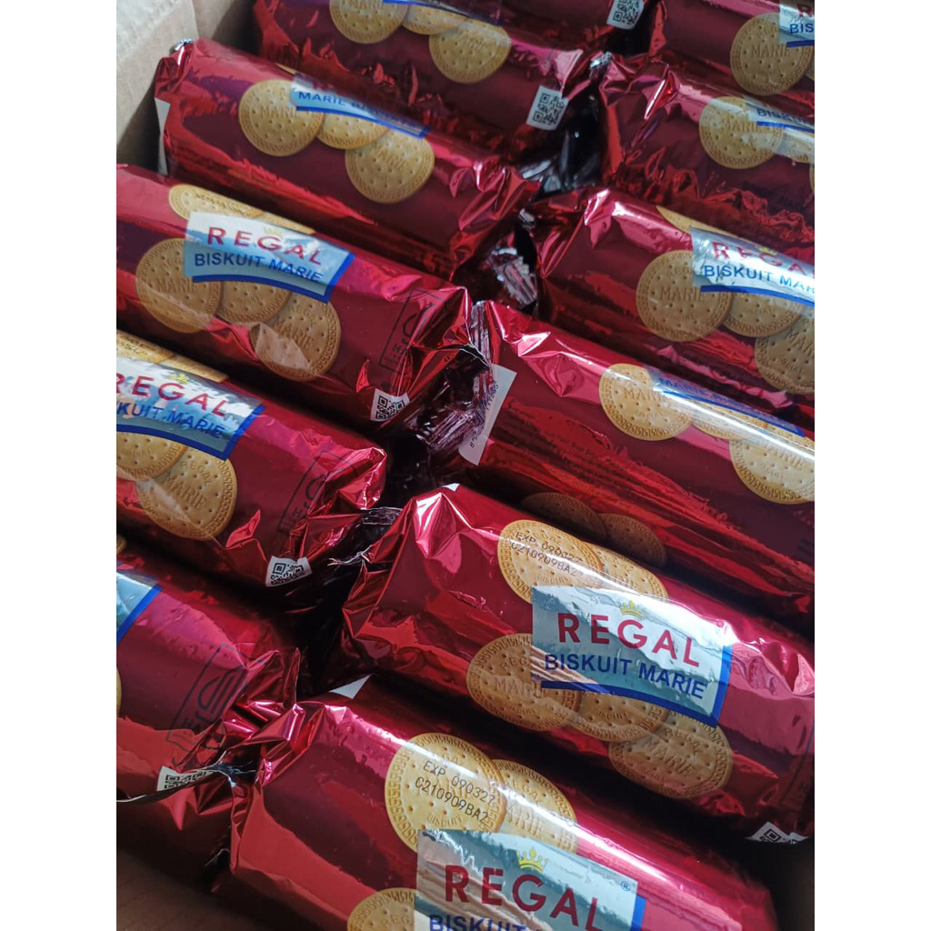 biskuit marie regal 1 dus isi 48 roll / 48 bks (120grm)