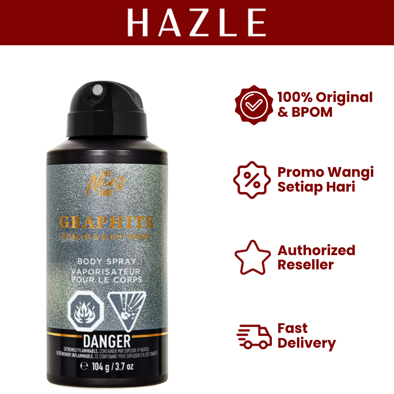 Bath & Body Works Graphite Body Spray Man 104 gr