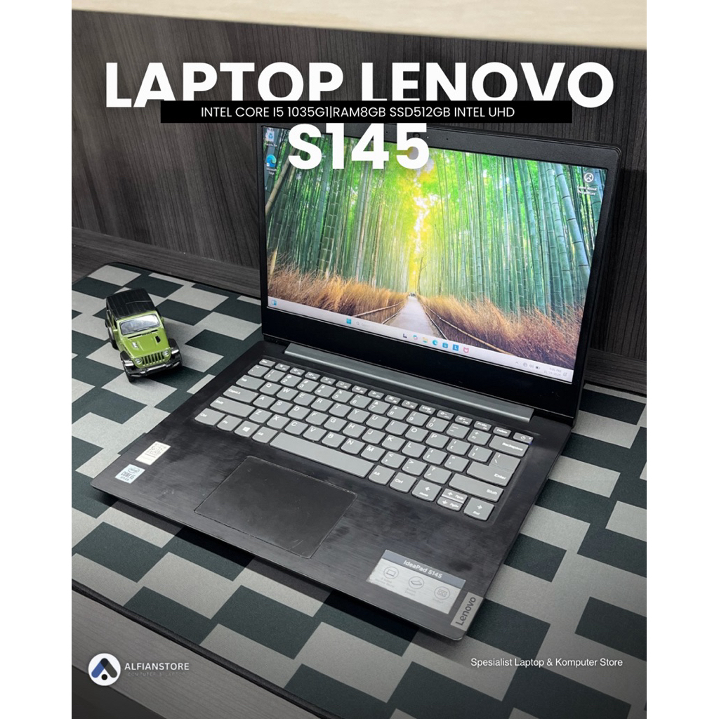 LAPTOP LENOVO S145 INTEL CORE I5 1035G1 RAM8GB SSD512GB