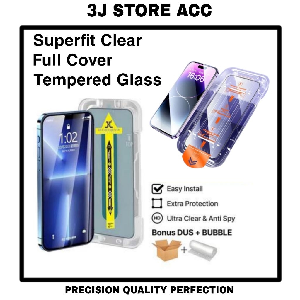 Superfit Clear Full Cover Tempered Glass Infinix HOT 11S NFC HOT 11 20 PLAY 30 NOTE 30 HOT 20S 30 PL