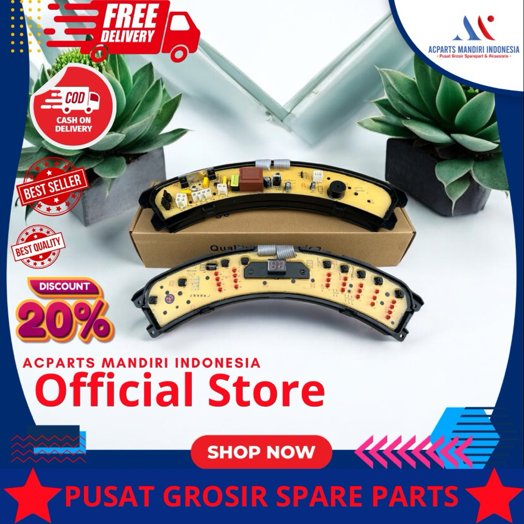 SHARP ES-N75KY ( ES-N75KY-G ), Modul pcb mesin cuci sharp top loading