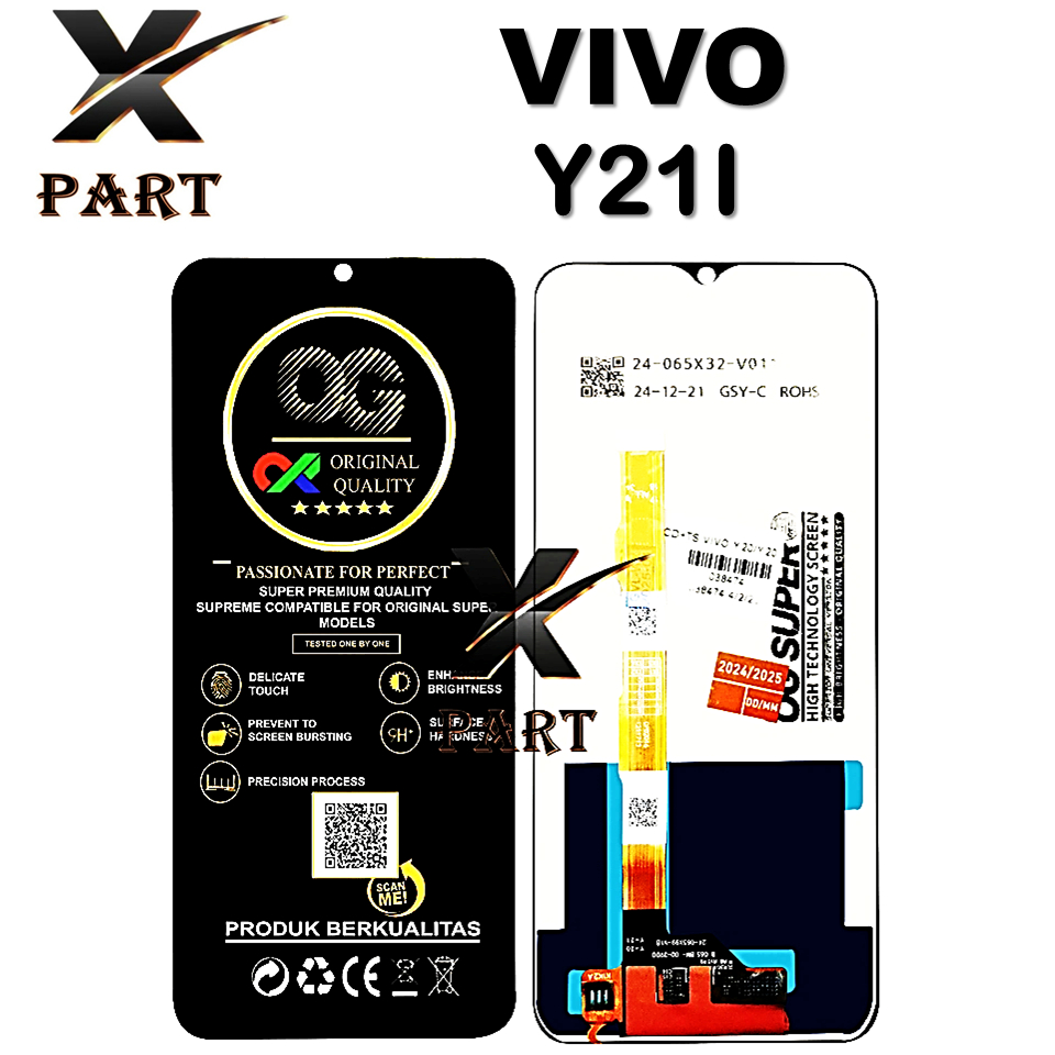 LCD TOUCHSCREEN VIVO Y21I ORIGINAL 100% COMPLETE FULLSET