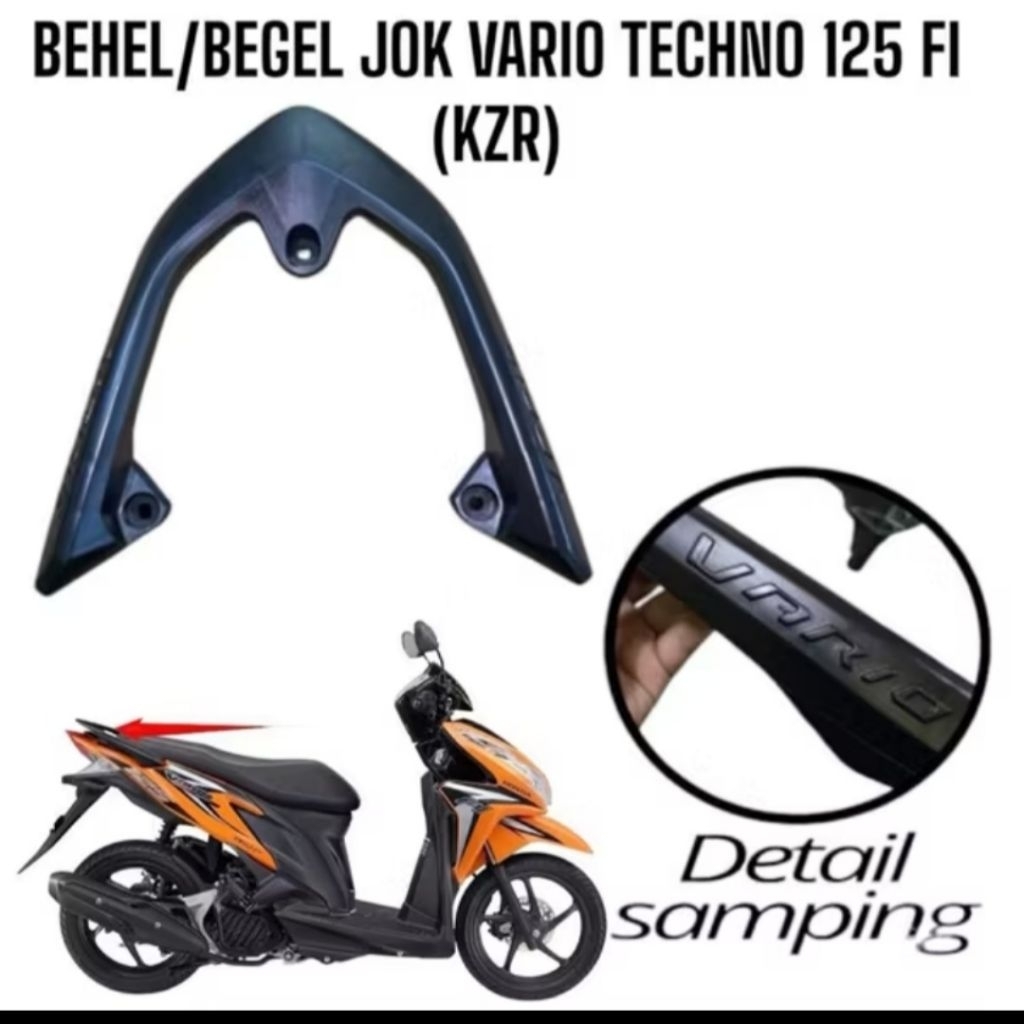 Behel Vario 125 OLD Begel Belakang Vario 125 Old Plastik