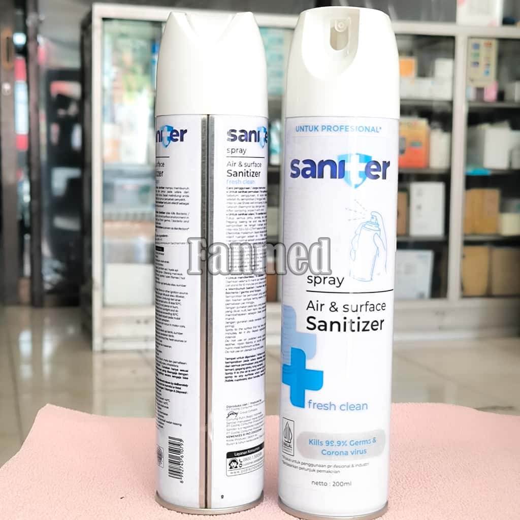 Saniter Spray 200 Ml Disinfektan  SANITER SPRAY