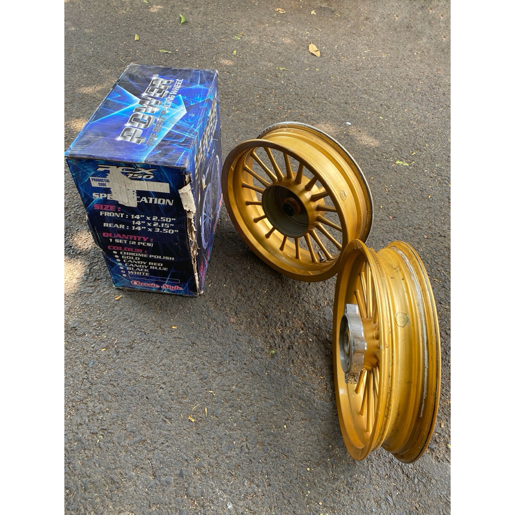 Velg Power PCX 150 Gold