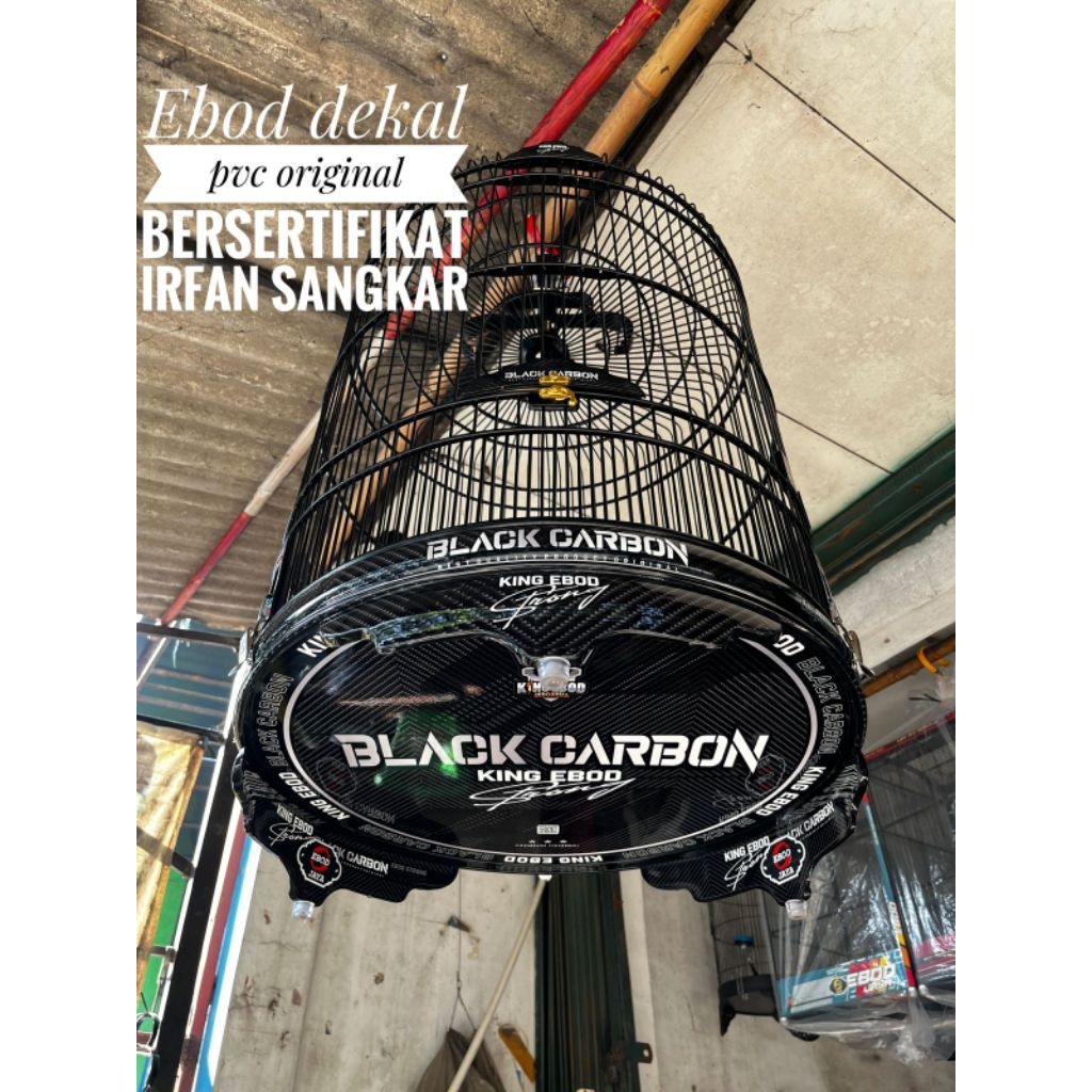 New ebod dekal pvc sangkar murai dekal pvc ebod