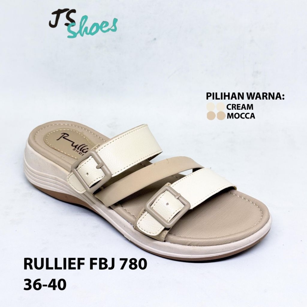 RULLIEF FBJ 780 - SANDAL SLOP CASUAL WANITA DEWASA MERK RULLIEF ORIGINAL