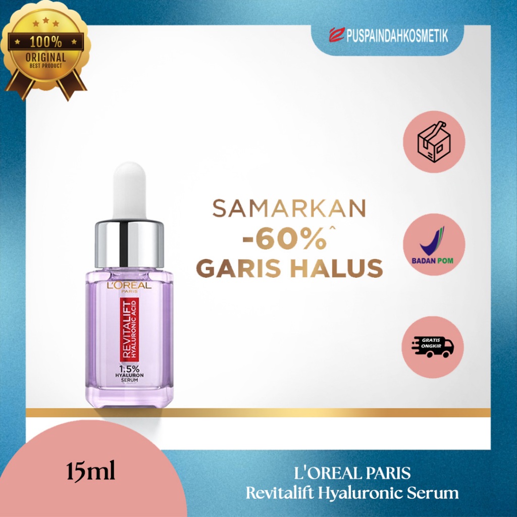 LOREAL PARIS REVITALIFT 1,5% HYALURONIC ACID SERUM