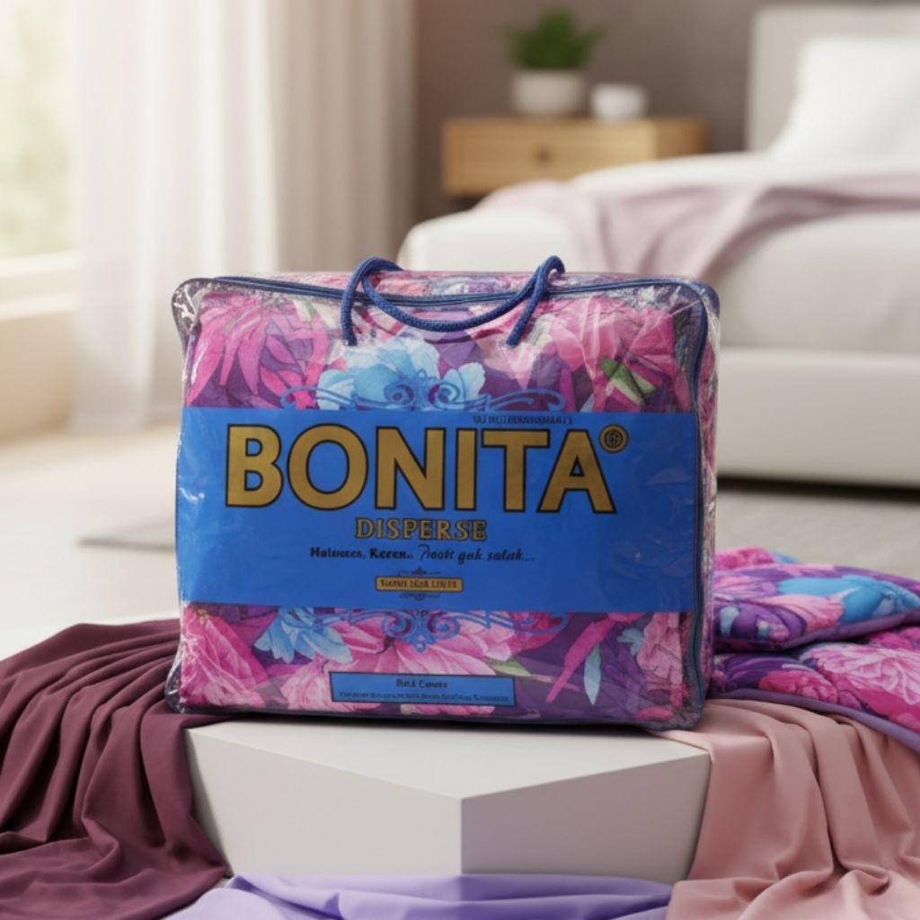 Seprei bed cover set rumbai 3D Bonita 180x200