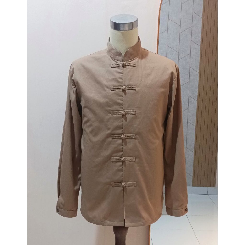 ATASAN KEMEJA CHANGSAN CHEONGSAM PRIA SANGJIT CHINESE WEDDING