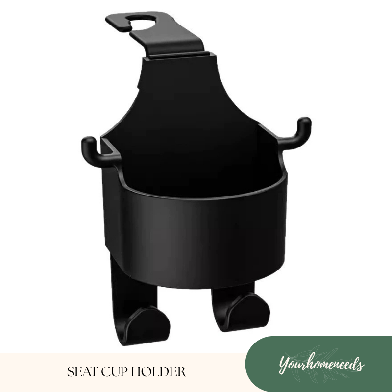 YH SEAT CUP HOLDER / TEMPAT TARUH BOTOL MINUM HP TAS / GANTUNGAN JOK MOBIL / CAR CUP HOLDER MOBIL