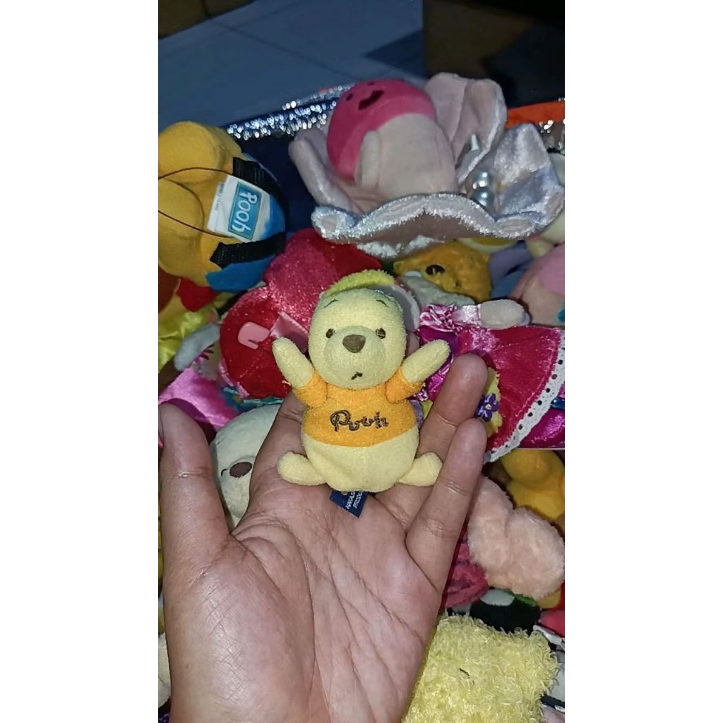 Ganci/keychain/gantungan Pooh bulir