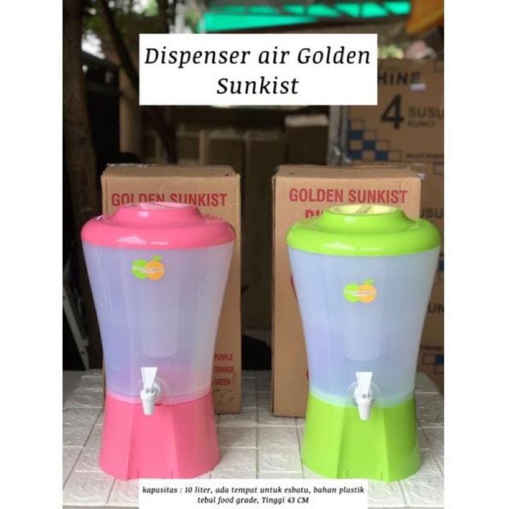 dispenser air golden Sunkist 10 liter
