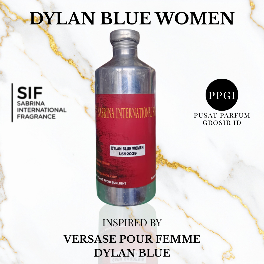 Bibit Parfum DYLAN BLUE WOMEN INSPIRED BY VERSASE POUR FEMME DYLAN BLUE – 500ml Segel | by SIF