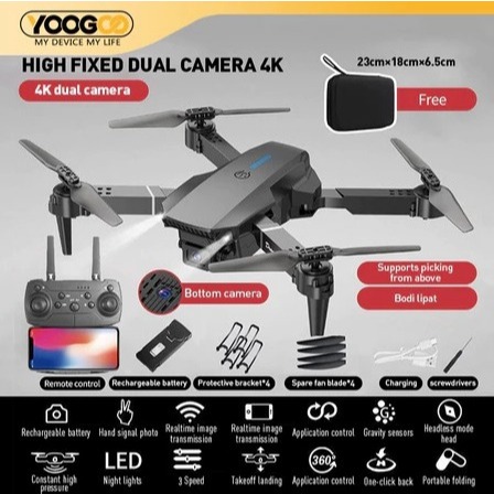 DOMBS - E88 Pro Drone/E99 Pro Drone Anti Tabrak Drone Mini Dengan Kamera HD Drone Smart Drone E88 Pr